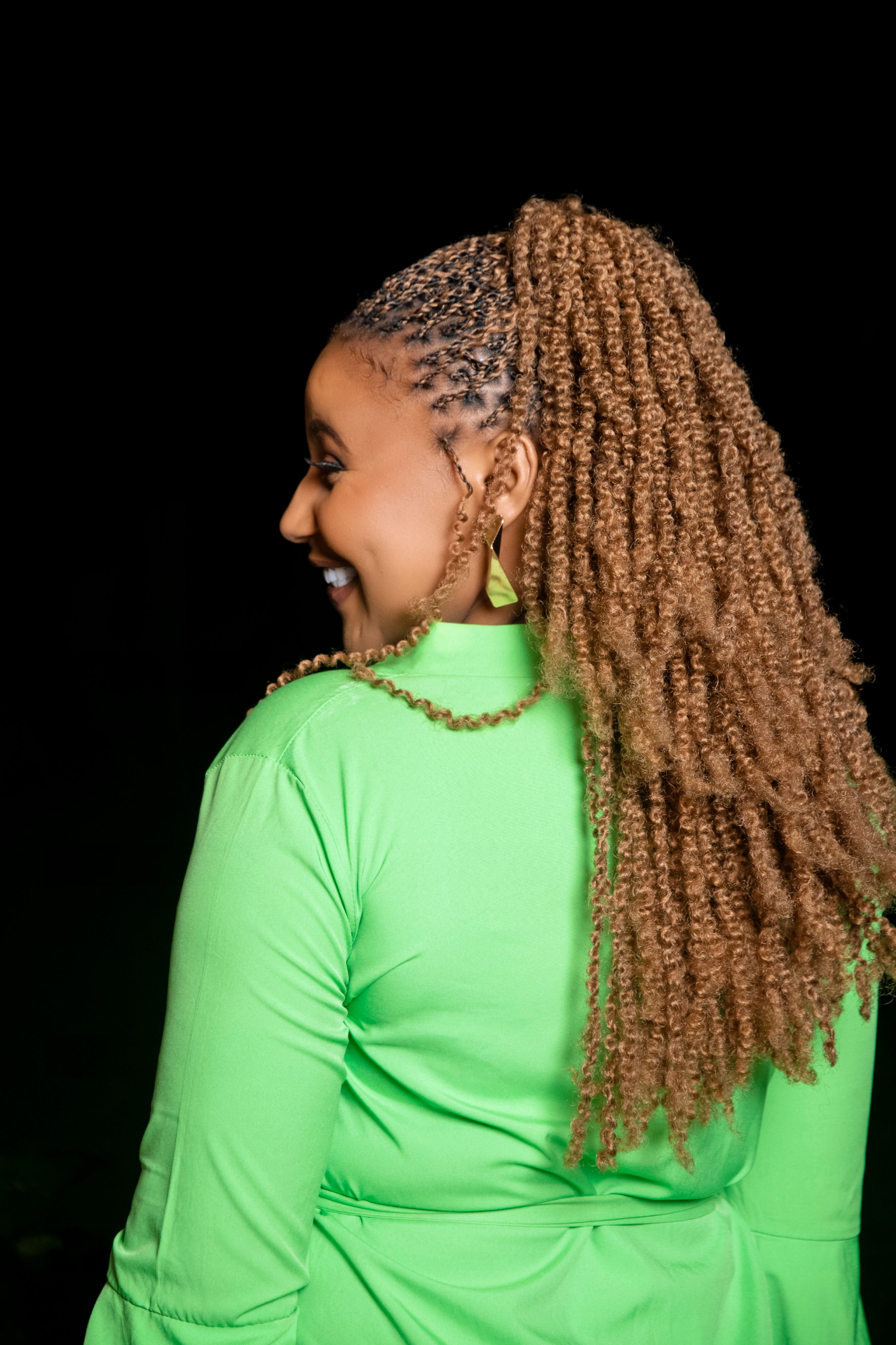 Afro Spring Twist